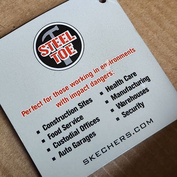 Skechers Steel Toe Work Boots | Women’s Size 10 | Slip-Resistant - Picture 8 of 10